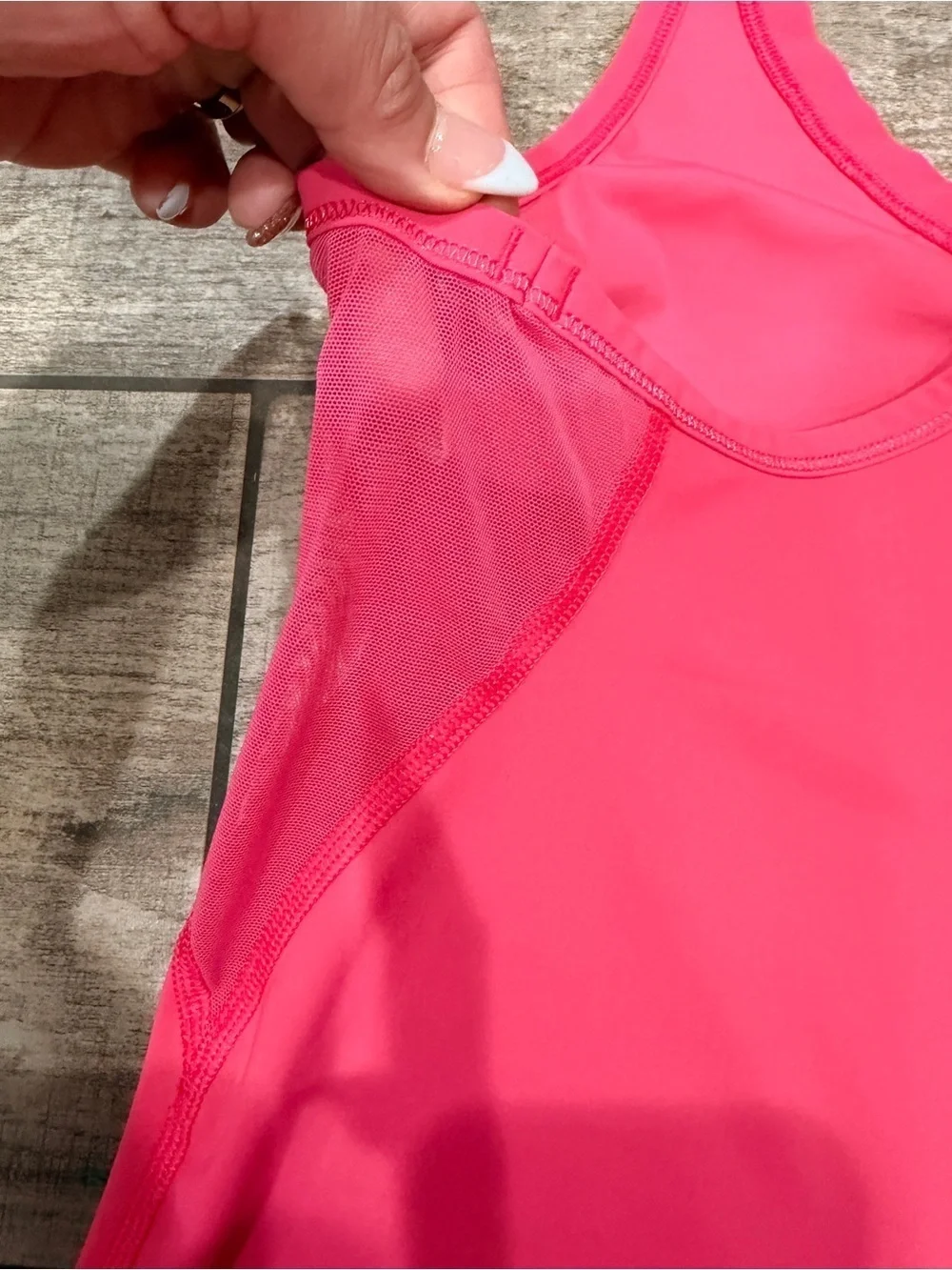 Lululemon Athletica | Boom Juice Fast Lane Singlet Mesh Panel Racerback Tank